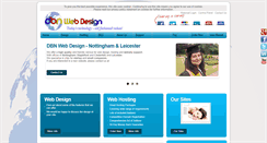 Desktop Screenshot of dbnwebdesign.co.uk